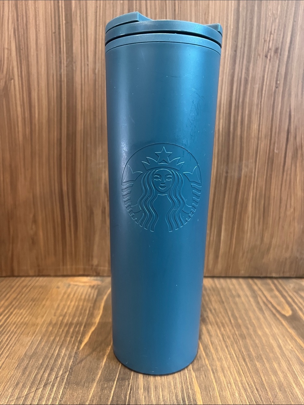 Starbucks Matte Blue Tumbler